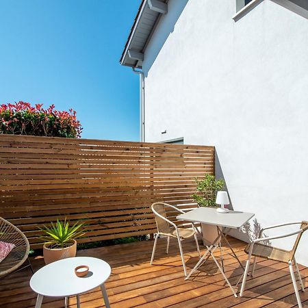 Studio Cocon Enea Bidart, Terrasse Et Parking Luaran gambar