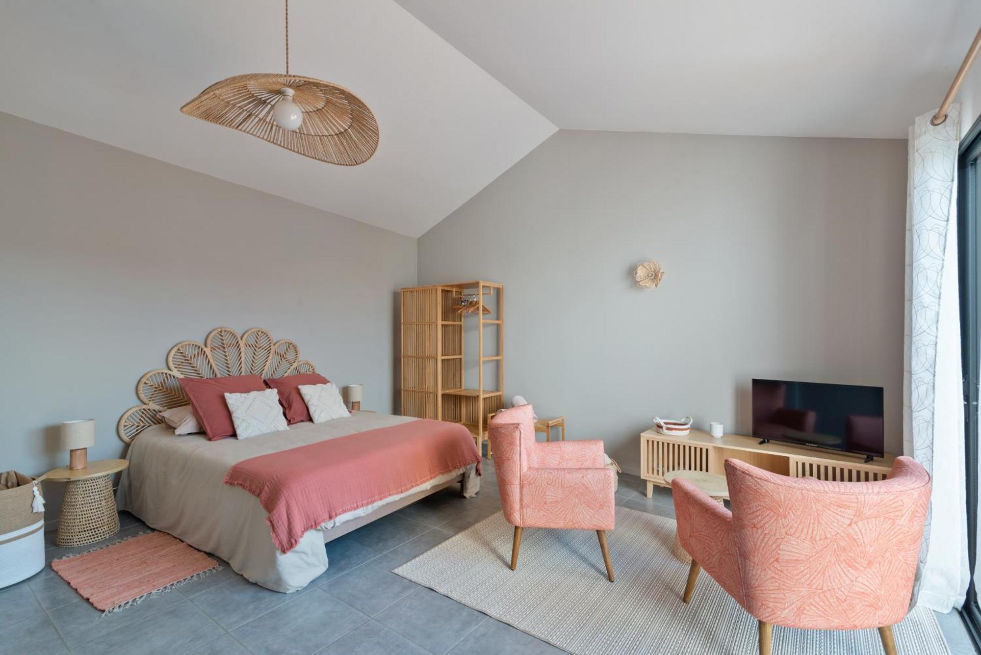 Studio Cocon Enea Bidart, Terrasse Et Parking Luaran gambar